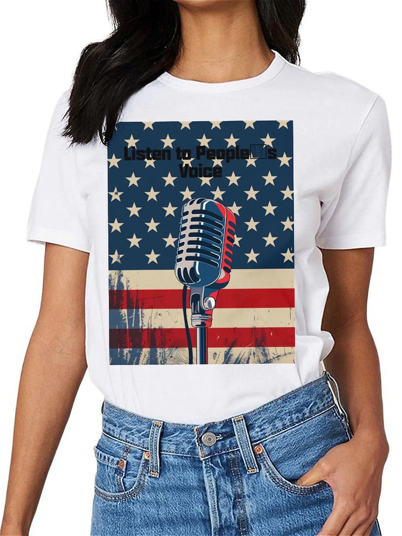 Earkoha Graphic T Shirts for Women Summer Casual Halloween Printed Tee Cotton Tops Loose Fit