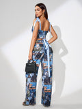 Work Of Art Tapestry Cargo Pants Set