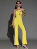 Yellow Jumpsuit FA50136