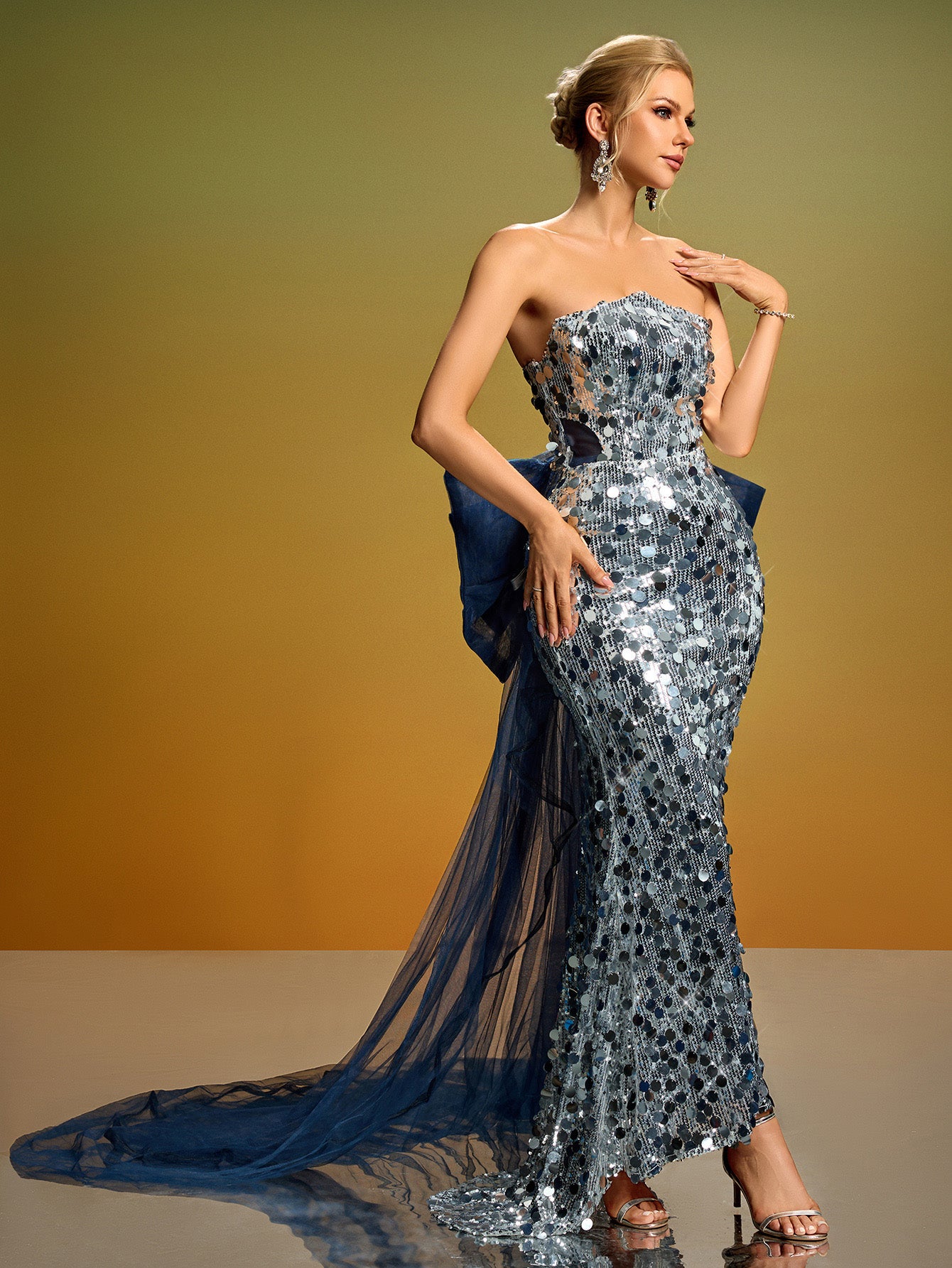 Silver Dress FA50513