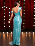 Lake Blue Dress FJ25137