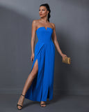 Backless Split Wide Leg Jumpsuit