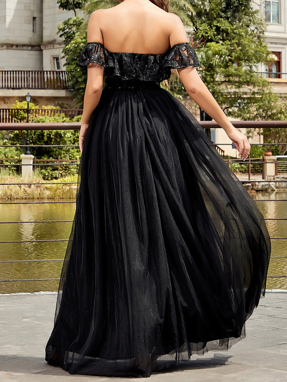 Black Bodycon Dress HB00490