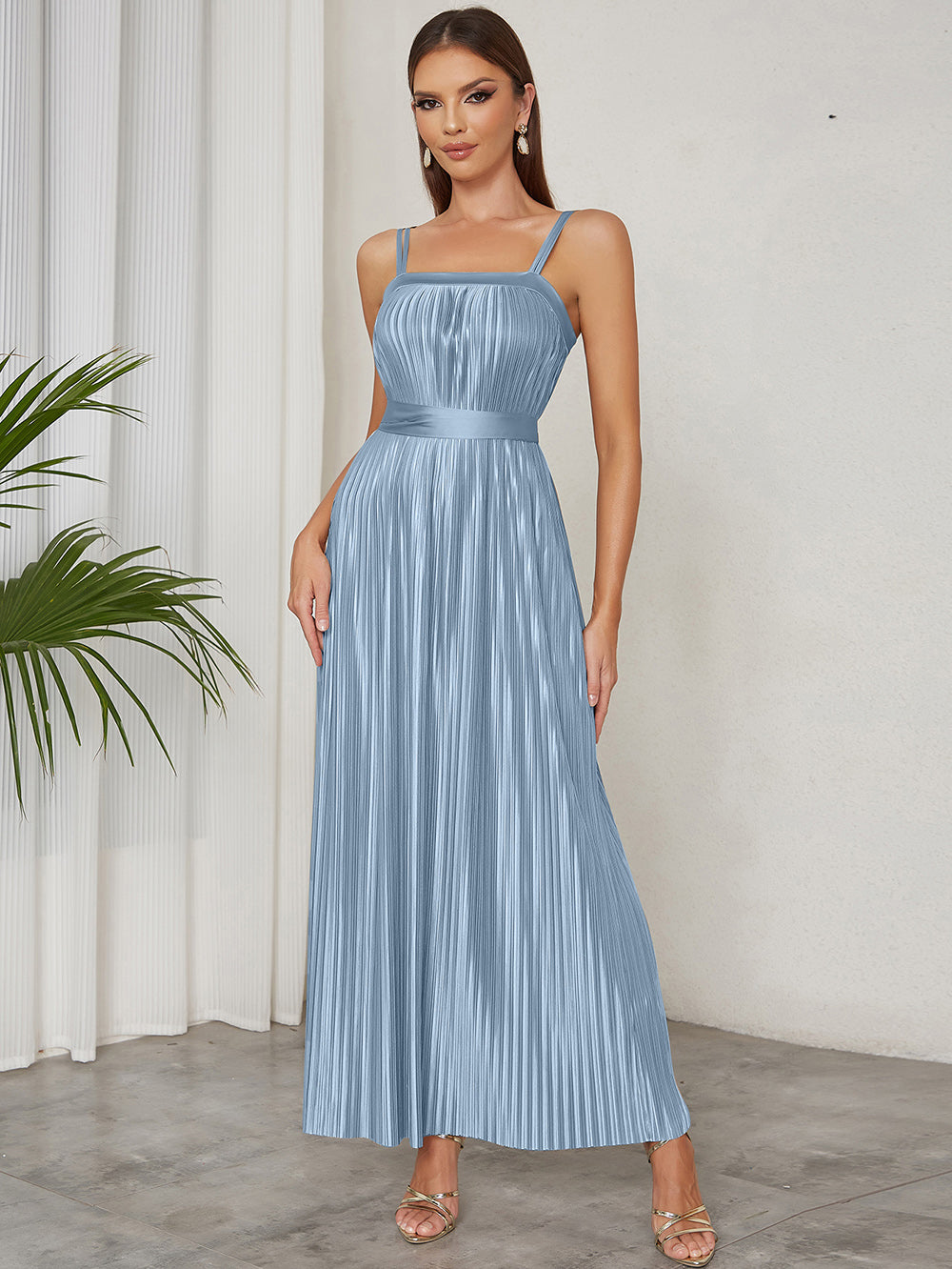 Light Blue Bodycon Dress HB01590