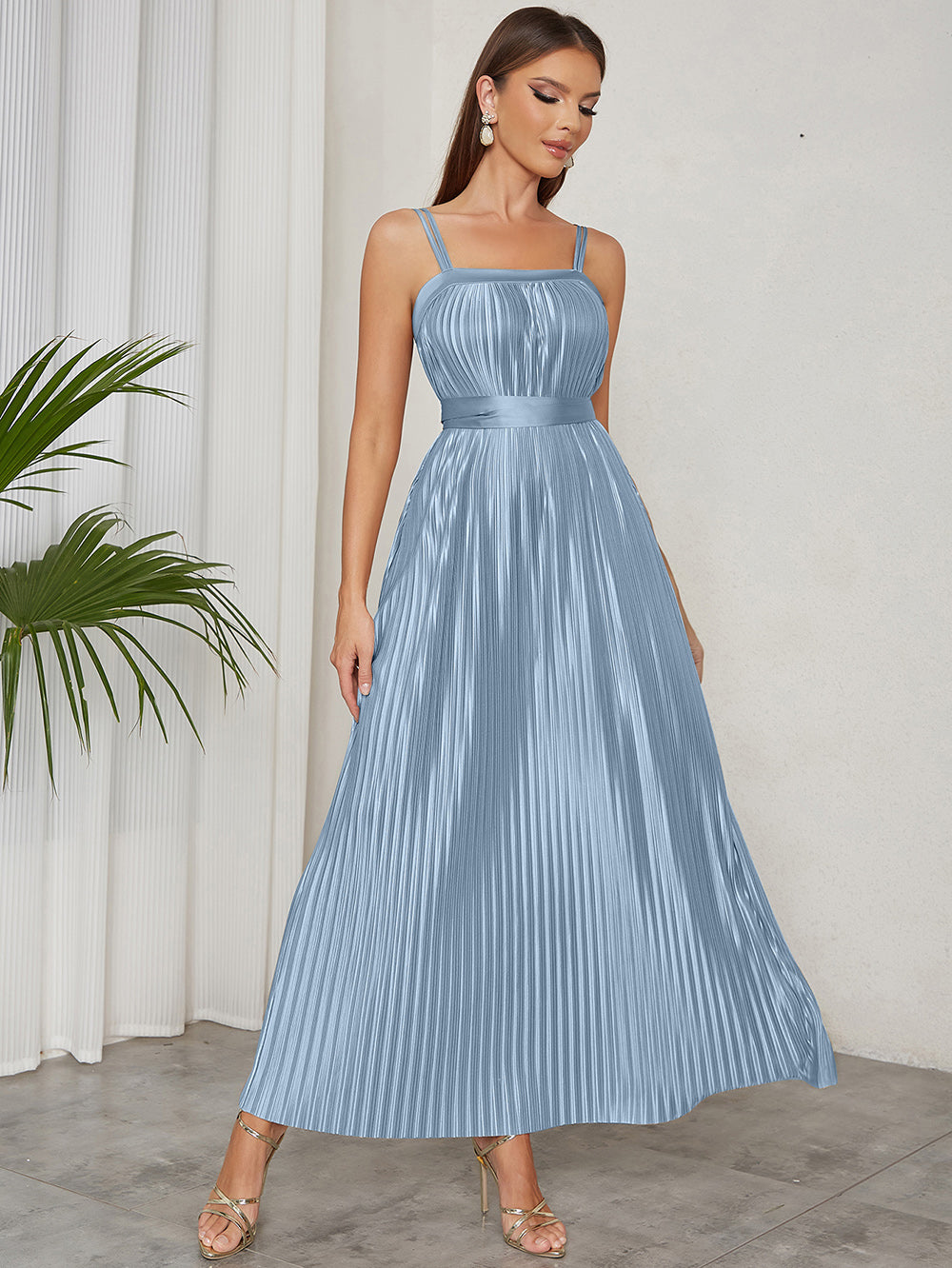 Light Blue Bodycon Dress HB01590