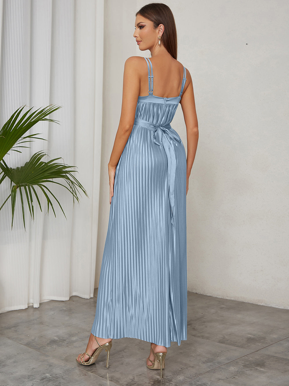 Light Blue Bodycon Dress HB01590