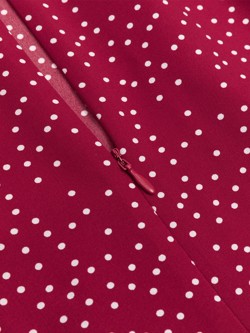 Round Neck Polka Dots Mini Bodycon Dress HB100073