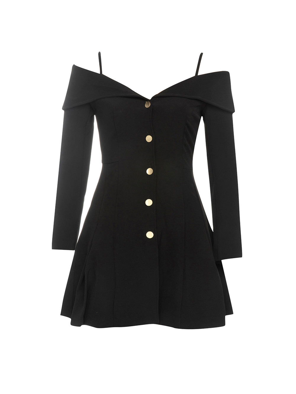 Black Bodycon Dress HB6998