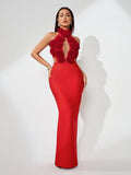 Red Bandage Dress HL10139