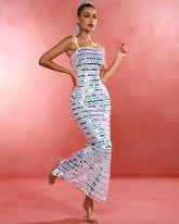 Phoenix Sequin-embellished Long Dress