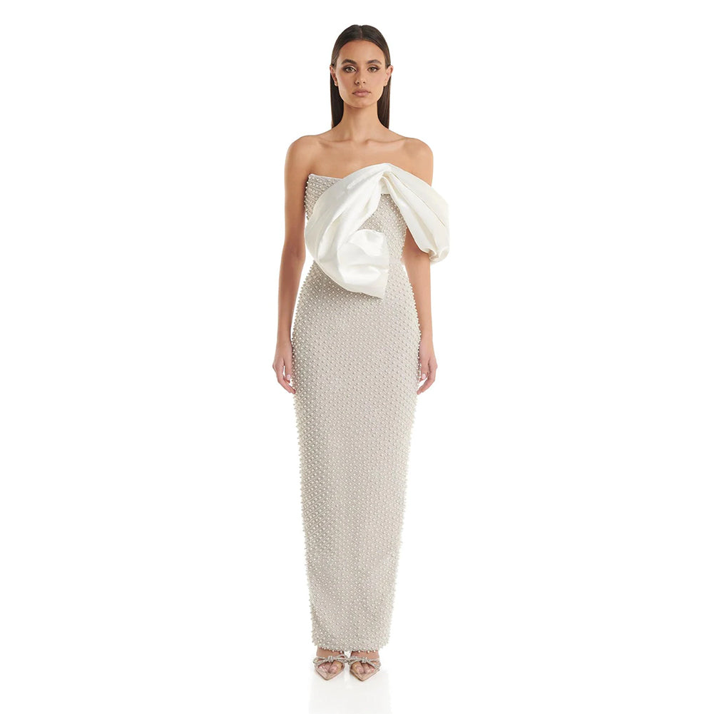 White Bodycon Dress HL9554