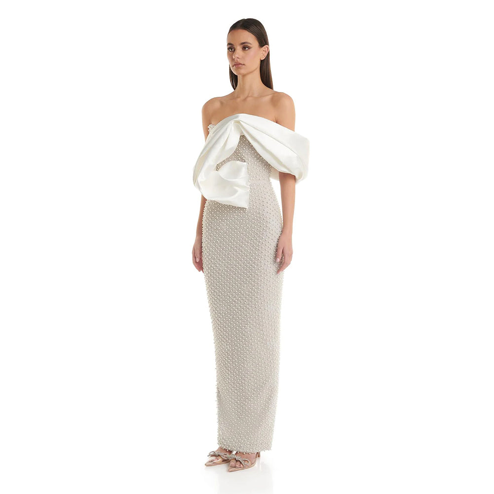 White Bodycon Dress HL9554
