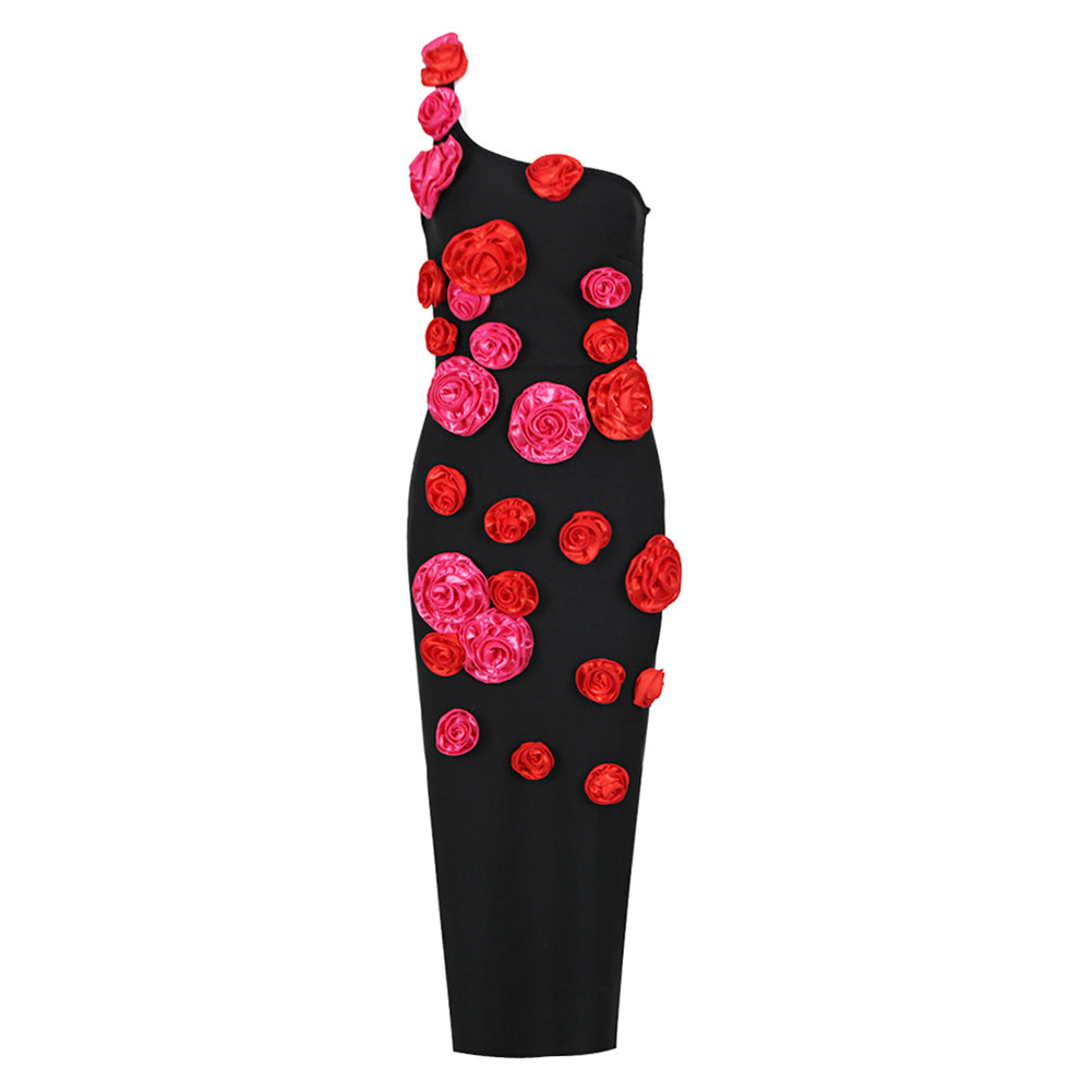 Black Bandage Dress HL9555