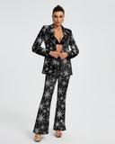 Velvet Stella Star Blazer 2 Piece Set