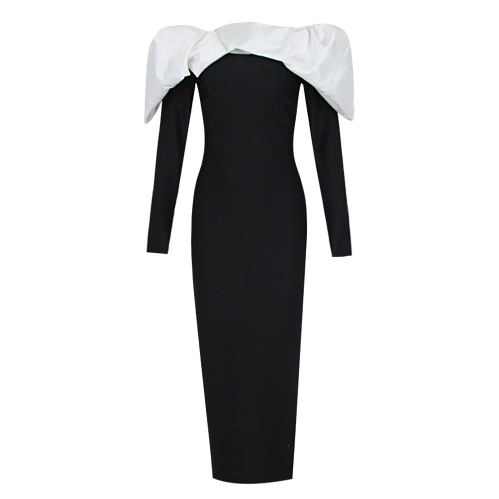 Black Bandage Dress HL9640