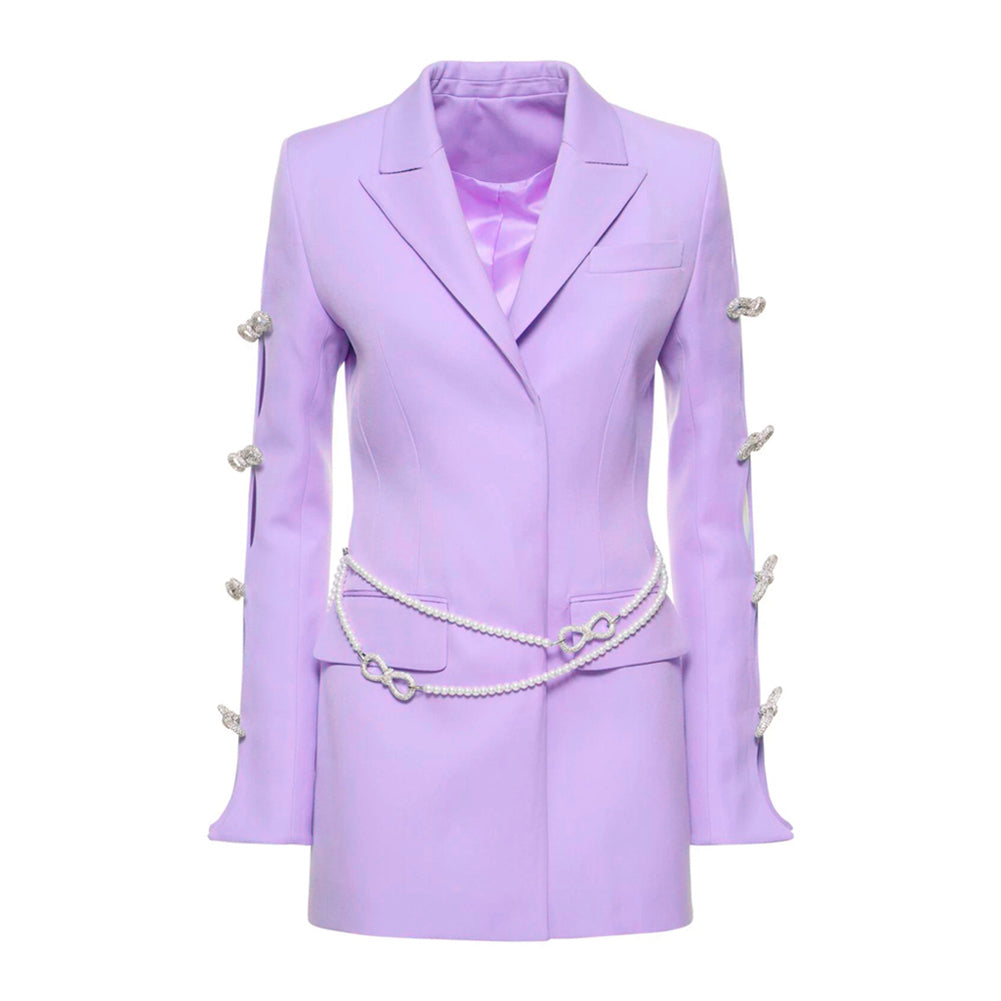 Purple Bodycon Dress HL9688