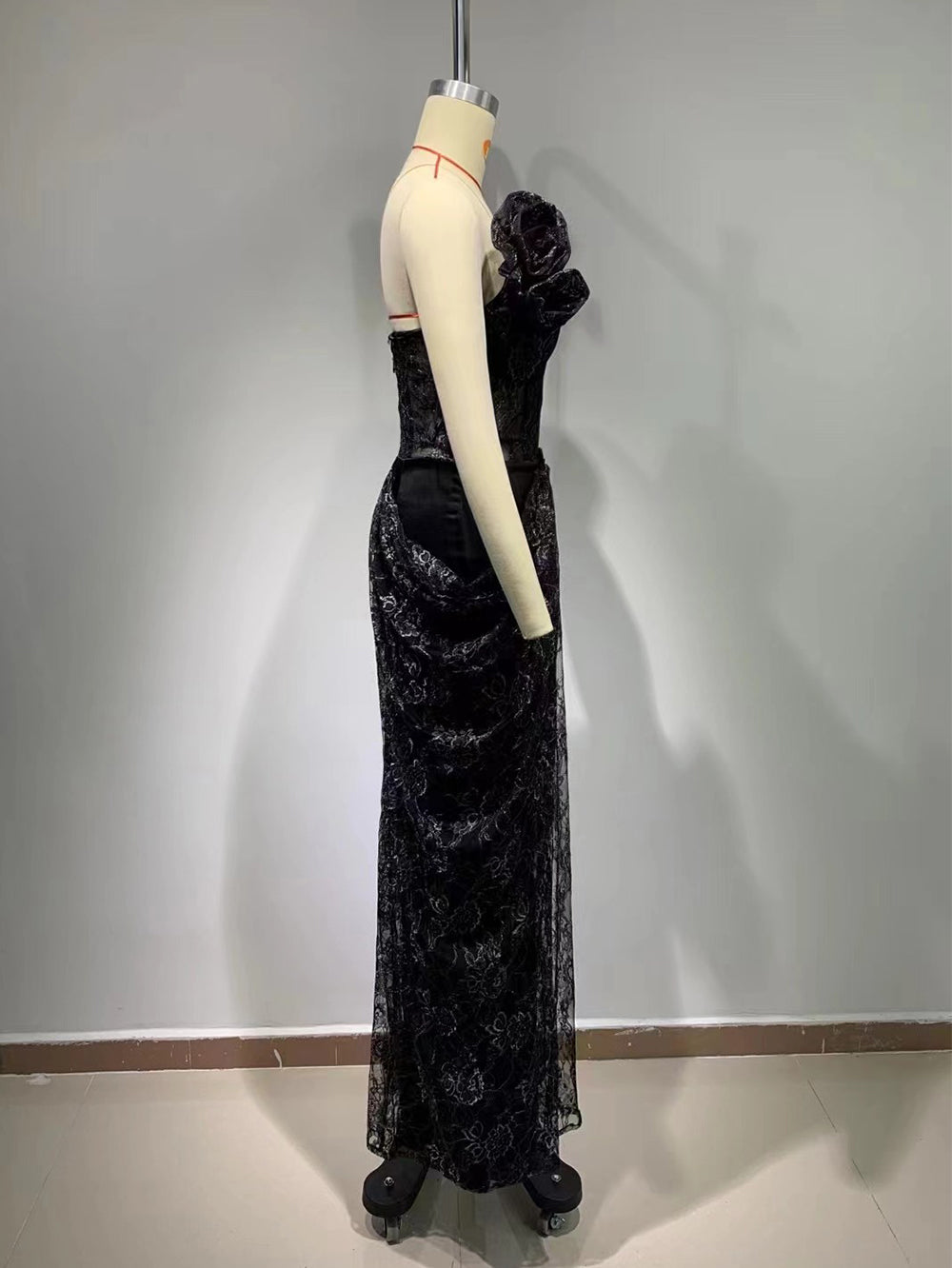 Black Bodycon Dress HT1049