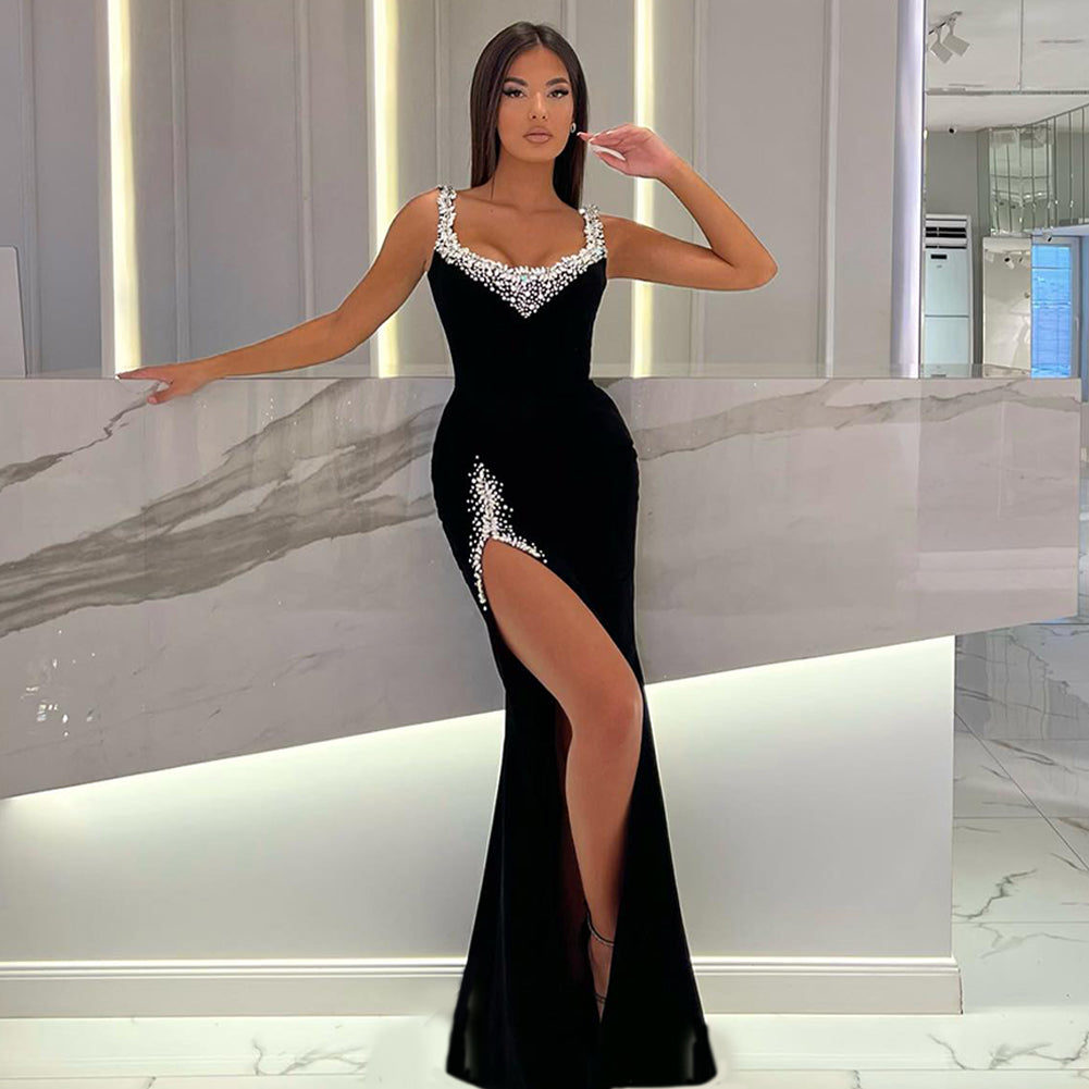Black Bodycon Dress HT10790