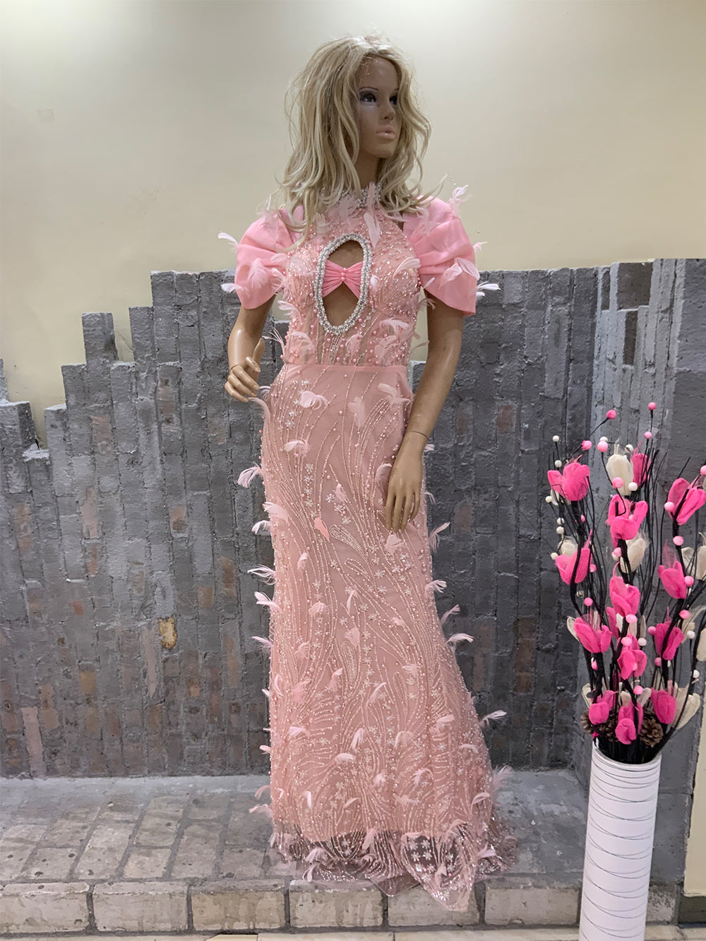 Pink Bodycon Dress HT21080