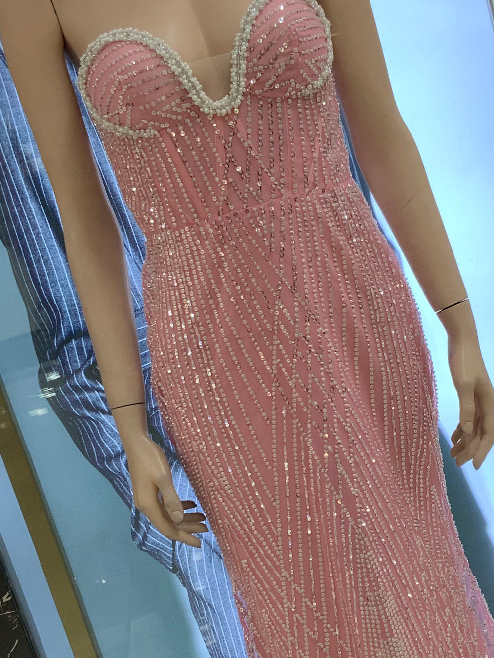 Pink Bodycon Dress HT21330