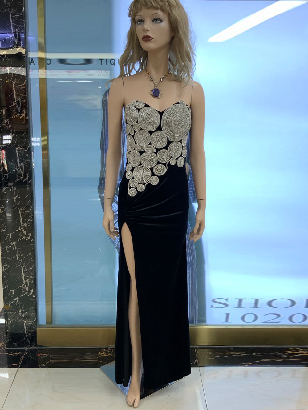 Black Bodycon Dress HT21490