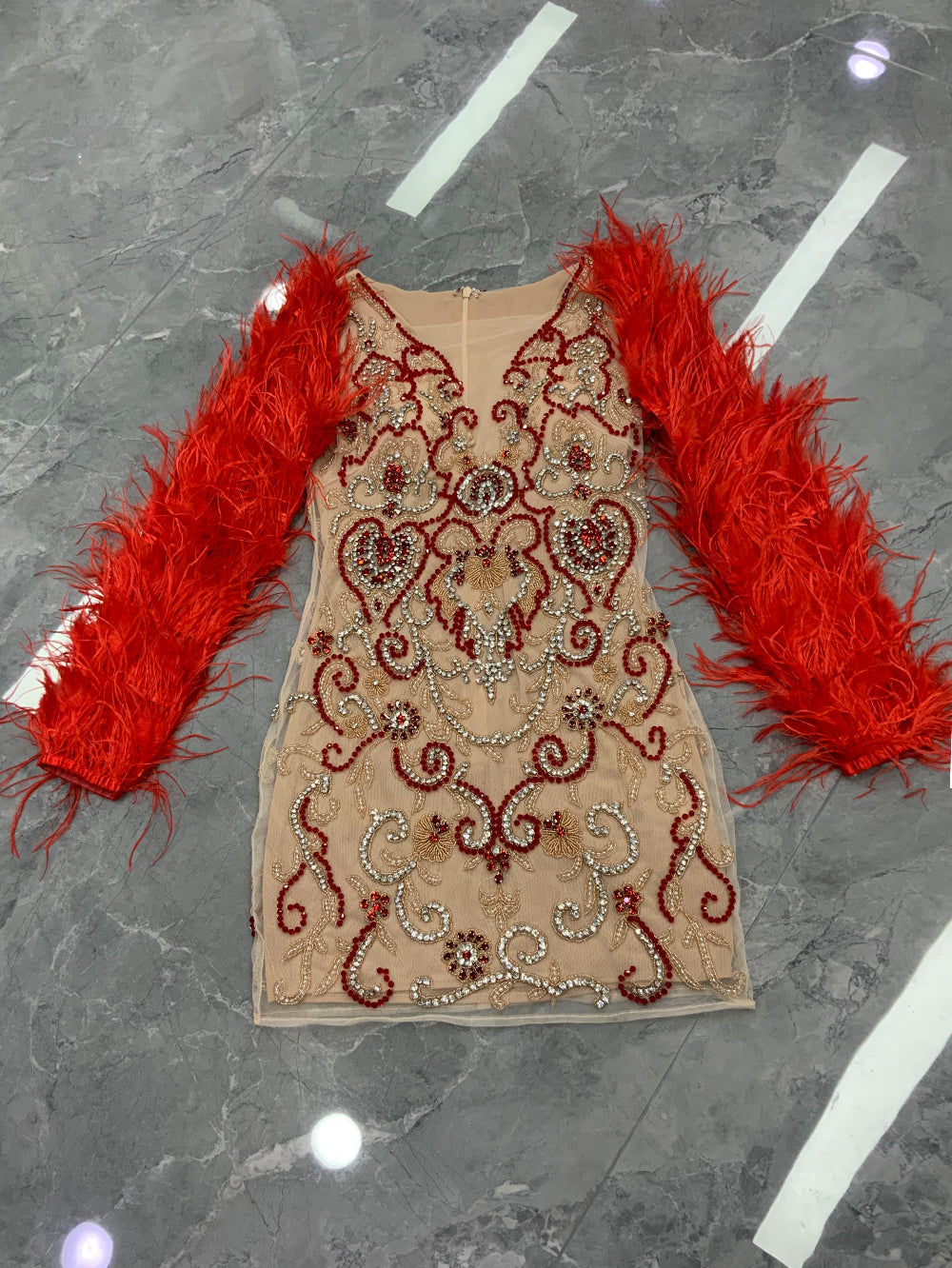 Red Bodycon Dress HT912
