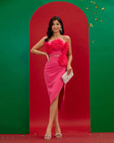 3D Daisy Floral Two Piece Set