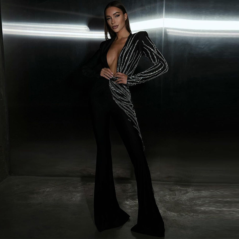 Black Jumpsuit KLYF1105