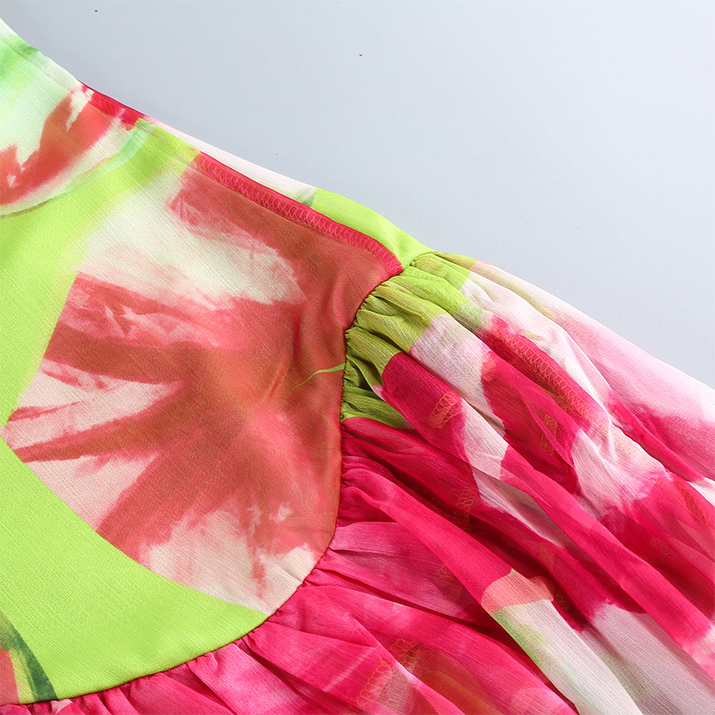 Strapless Sleeveless High Split Maxi Dress KLYF1217