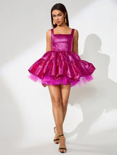 Rose Red Dress KLYF1422