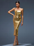 Gold Dress KLYF1447