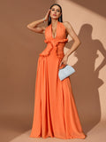 Orange Dress KLYF1454
