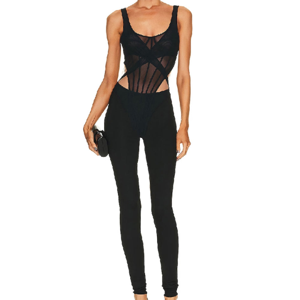 Black Jumpsuit KLYF912