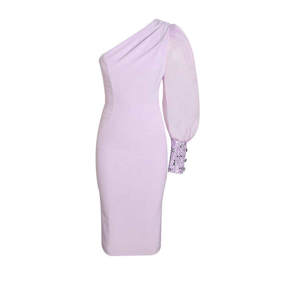 Purple Dress KLYF915