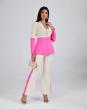 Barbie Contrast Color Suit Set