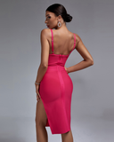 Classics Strappy Midi Bandage Dress