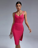 Classics Strappy Midi Bandage Dress