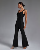 Classic Backless Bandage Jumpsuit