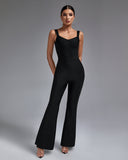 Classic Backless Bandage Jumpsuit