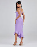 Strappy Fishtail Midi Bandage Dress