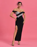 Elegant Off Shoulder Bandage Prom Dress