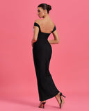 Elegant Off Shoulder Bandage Prom Dress