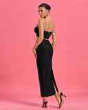 Crystal Chain Embellished Shining Set