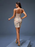 Apricot Bandage Dress OW25064