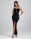 Backless Bandage Long Dress