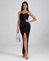 Backless Bandage Long Dress