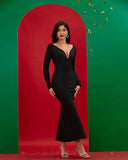 Isa Off-shoulder Midi Bandage Dress