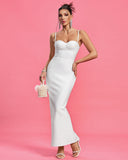 Strappy Bustier Open-back Bandage Dress