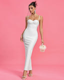 Strappy Bustier Open-back Bandage Dress