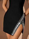 Black Bandage Dress PP2086